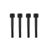 Backplate Alphacool 13072 metallo nero 86x67x86mm
