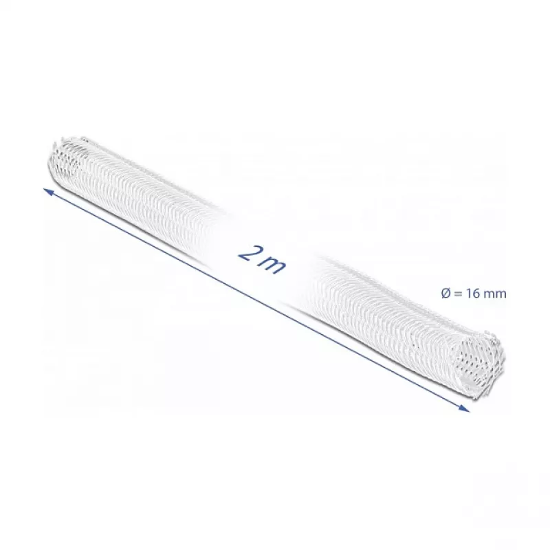Guaina per cavi DeLOCK 20699 bianco