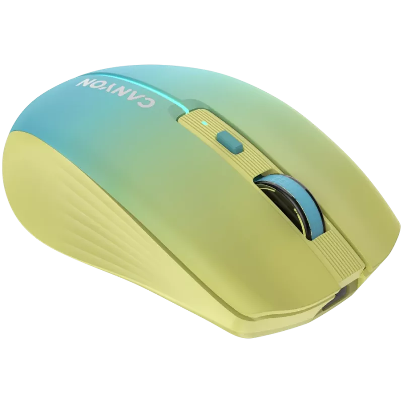 CANYON Mouse MW-44 Wireless Charge Giallo Blu