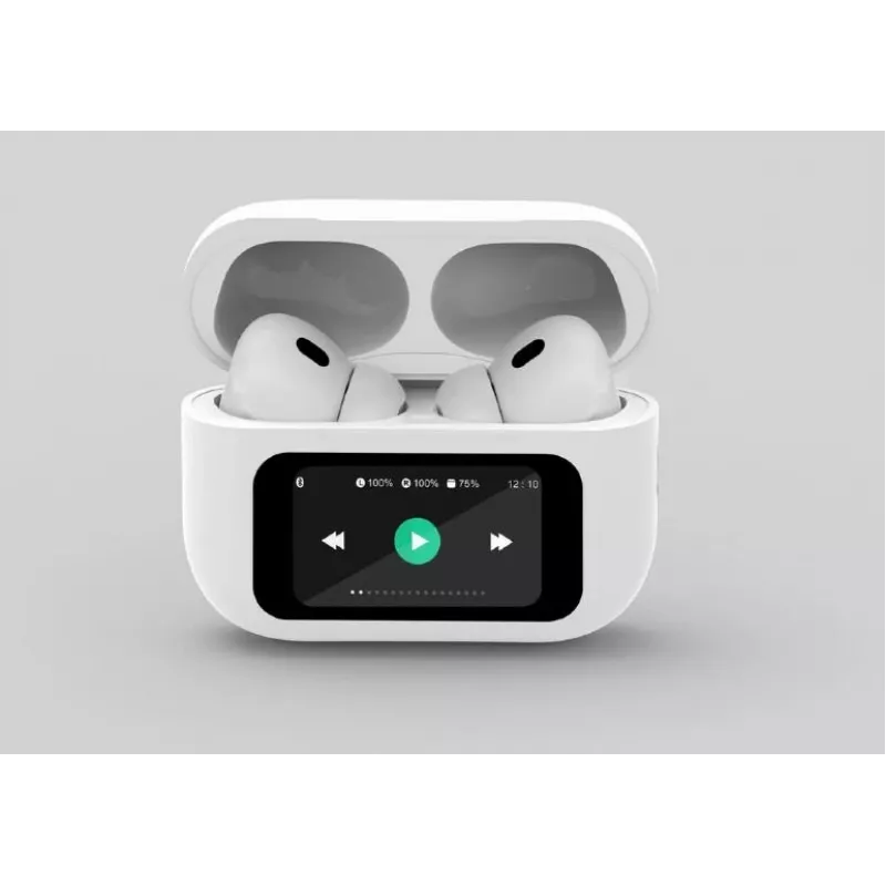 Cuffie BLUETOOTH/WHITE TWS-LCD-ANC-01-W Gembird