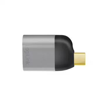 LogiLink CUA0204 adattatore USB-C a DisplayPort nero grigio