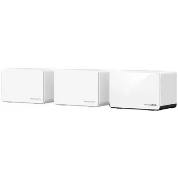 Router MERCUSYS Halo H85X Dual-Band Wi‑Fi 6 (802.11ax), 2,4/5 GHz, fino a 2402 Mbit/s, 3 porte LAN, bianco (confezione da 3)