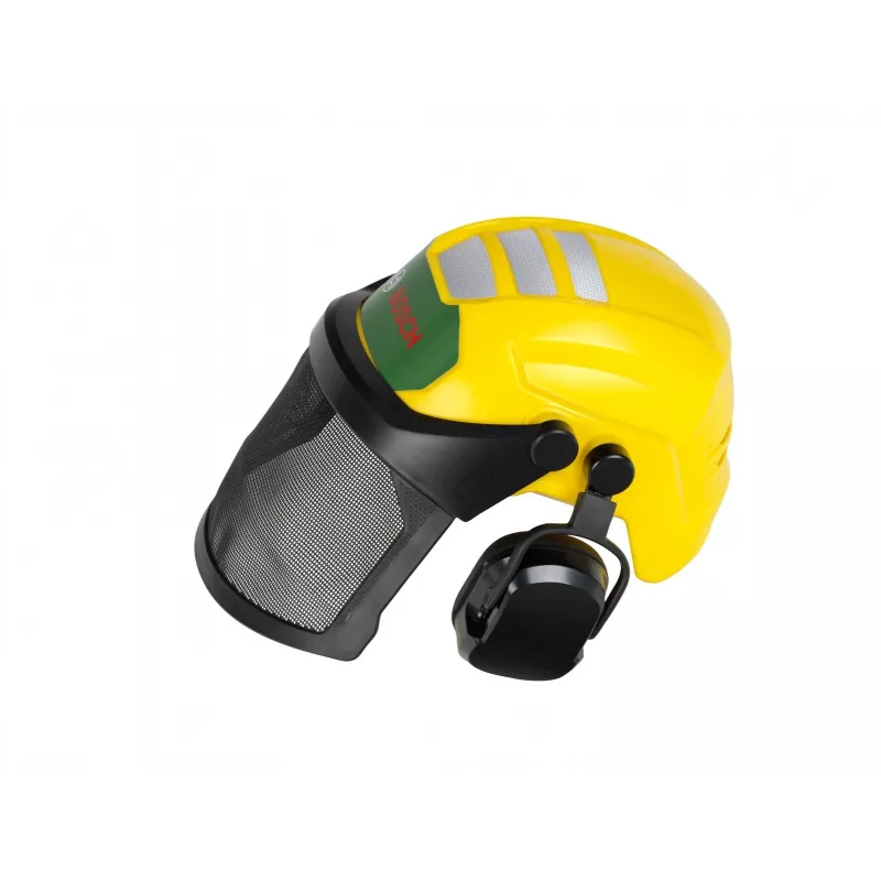 Casco da boscaiolo KLEIN con visiera modello 8199 — casco protettivo giocattolo per bambini