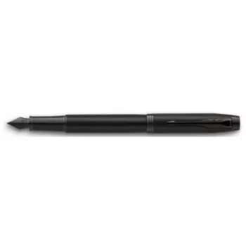 Penna stilografica Parker IM Achromatic nero
