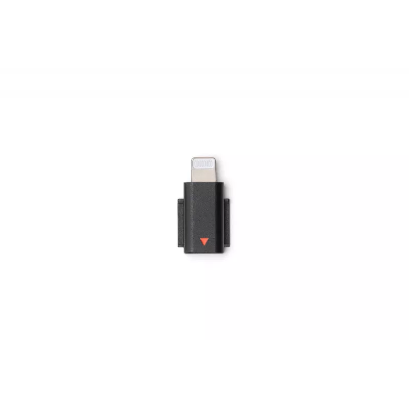 Adattatore audio DJI Mic 3 Mobile Phone Adapter (Lightning) — connettore Lightning, nero, per dispositivi mobili Apple