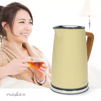 Bollitore Nedis KAWK510EYW 1,7 L giallo