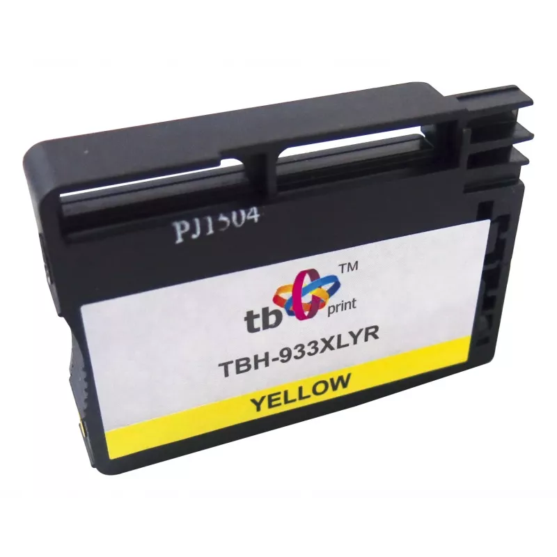TB TBH-933XLYR Cartuccia d'inchiostro rigenerata per HP Officejet 6100 ePrinter (HP 933XL), giallo