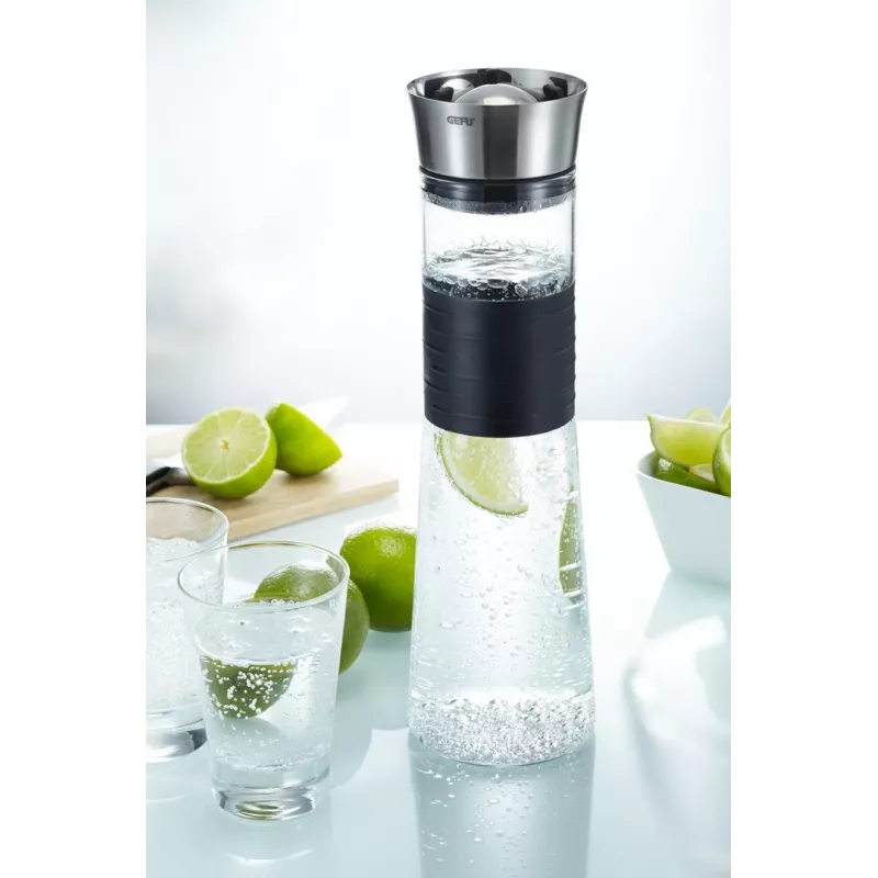 Decanter per vino GEFU CASCADA 1 L plastica, acciaio inox