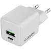 Caricabatterie Canyon CU20AC GaN 20W PD, 2 porte (USB-A/USB-C) WH retail (CNS-CUW20AC)
