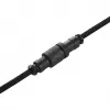 Sharkoon SGK50 Aviator cavo a spirale per SKILLER SGK50, da USB-A a USB-C, 1,85 m, titanio/nero