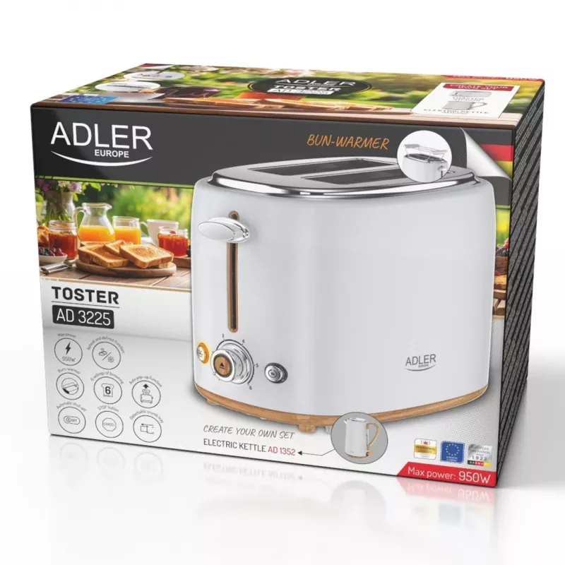 Adler AD 3225 tostapane con grill