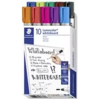 Pennarello Staedtler Lumocolor 351 B10 10 pezzi punta tonda
