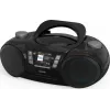 Sencor SPT 6510DB boombox portatile DAB+, CD/MP3/USB/SD, Bluetooth 5.3, FM RDS, 16 W, nero