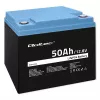Batteria LiFePO4 QOLTEC 12,8 V 50 Ah (modello 53704) per backup e accumulo di energia