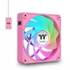 Ventole THERMALTAKE CT140 EX Reverse ARGB Sync 140 mm, 500–1800 RPM, rosa, 3 pezzi
