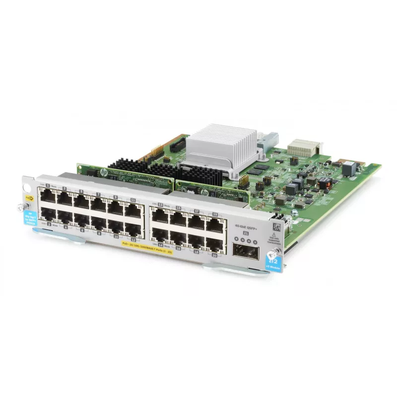 Modulo switch PoE+ MACsec 20 porte HPE J9992A