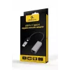 Gembird A-USB3AC-LAN-01 adattatore di rete Gigabit USB 3.1 + Type-C, 1x RJ-45, 10/100/1000 Mbps, custodia in metallo, space grey