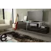 Mobile TV Cama SIGMA 3 180 nero/nero lucido + bianco
