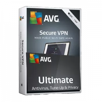 AVG Ultimate + VPN | 10 dispositivi | 1 anno | Global