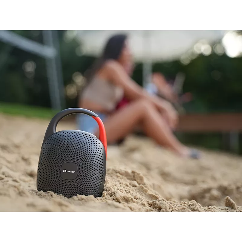 Altoparlante Bluetooth TWS portatile No name Splash PRO — grigio ferro