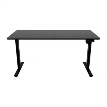 Tavolo da gaming Acer Predator NEXUS nero – tavolo dritto, piano in legno 1500×680 mm, struttura in ferro, alimentazione a rete