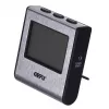 Termometro alimentare GEFU sonda digitale 0–250 °C, acciaio inox, sensore 16 cm