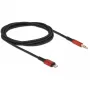 Cavo audio DeLOCK 86587 1,5 m 3,5 mm Lightning nero