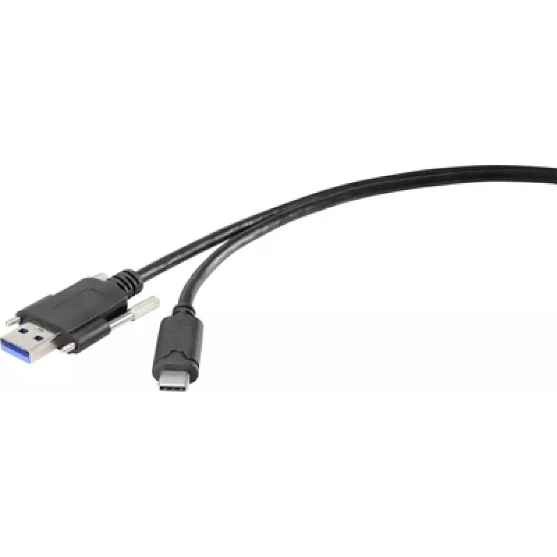 Renkforce RF-3386040 adattatore cavo USB 3.2 Type-A USB-C nero (RF-3386040)