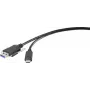 Renkforce RF-3386040 adattatore cavo USB 3.2 Type-A USB-C nero (RF-3386040)