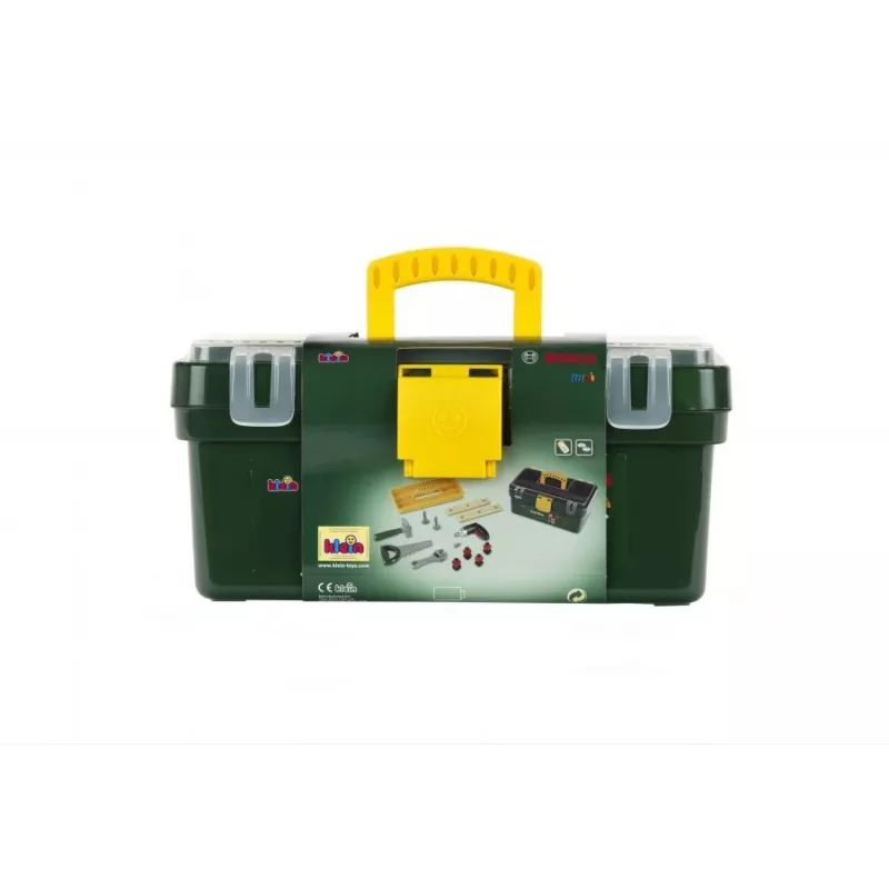 Klein Toys cassetta degli attrezzi Bosch con avvitatore Ixolino (8305)