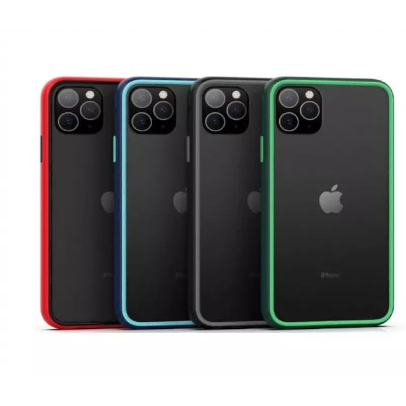 Custodia per cellulare COMMA Joy per iPhone 11 Pro antiurto nero