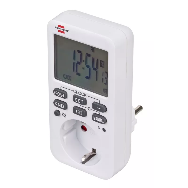 brennenstuhl Comfort-Line - Interruttore di rete automatico - Corrente alternata 230 V - 3600 Watt - Uscite: 1 - bianco (1506320)