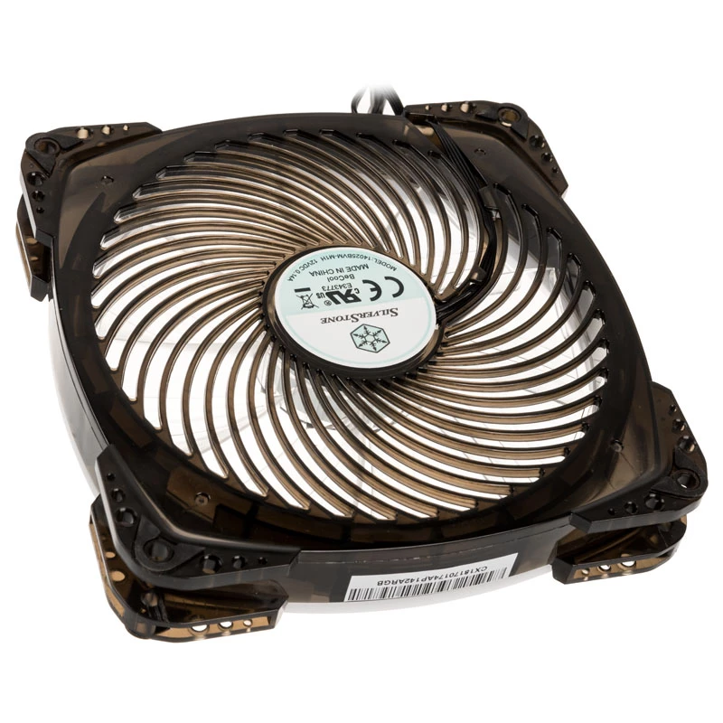 SILVERSTONE SST-AP142-ARGB ventola ARGB PWM 140x140x25 per raffreddamento PC, 140 mm