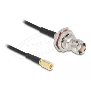 Cavo per antenna Delock connettore femmina TNC su connettore maschio SMB RG-174 20 cm (90724)
