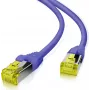 helos Cat.6a S/FTP GHMT AWG 26/7 Cavo patch 191051, 7,5 m, viola