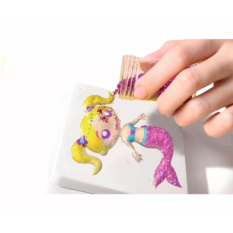 Set di gioco SIMBA Aqua Gelz Set Magic Mermaids, modello 106322568, kit creativo con perle gel attivate dall'acqua