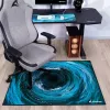 Sharkoon SKILLER SFM12 Undertow tappetino protettivo per pavimento, 140 x 100 cm, nero/blu/bianco