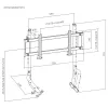 Oplite Supporto monitor R8 Single nero retail (OP-R8-SMSB)