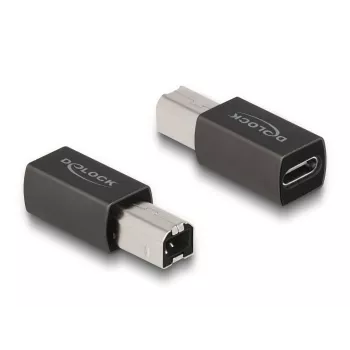 Adattatore USB 2.0 DeLOCK USB Type-C connettore femmina su connettore maschio Type-B 65839