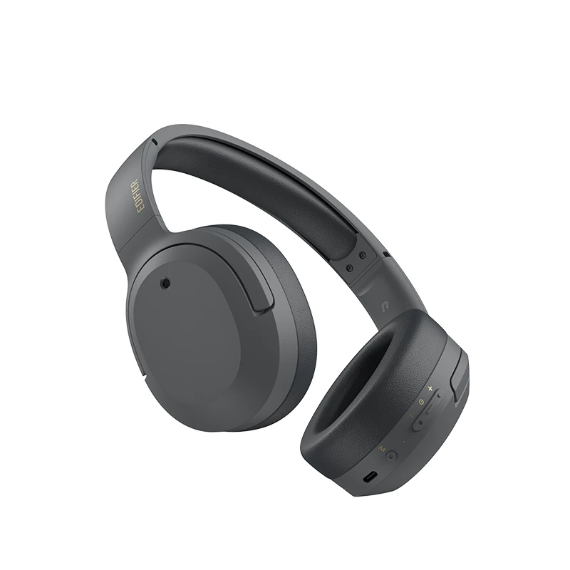 Edifier | Cuffie over-ear wireless | W820NB Plus | Microfono integrato | Bluetooth | ANC | Grigio