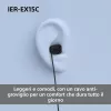Sony IER-EX15C Cuffie con filo In-Ear Chiamate/Musica USB Type-C Blu