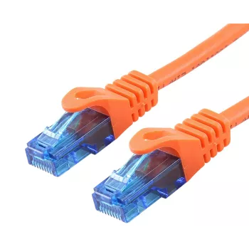 Cavo di rete LOGON UTP Cat5e 3 m, RJ-45–RJ-45, arancione