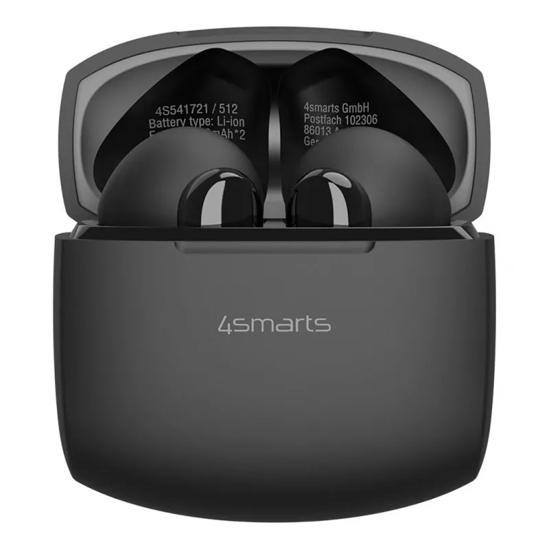 4smarts cuffia senza fili SkyBuds Air nera (541722)