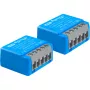 Modulo relè smart compatto Shelly 1 Mini Gen4, 1P 8A, Wi‑Fi/Matter/Zigbee/Bluetooth, 110–240 V (2 pezzi)