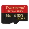 Transcend microSDHC MLC 16GB Class 10 UHS-I 600x + adattatore SD