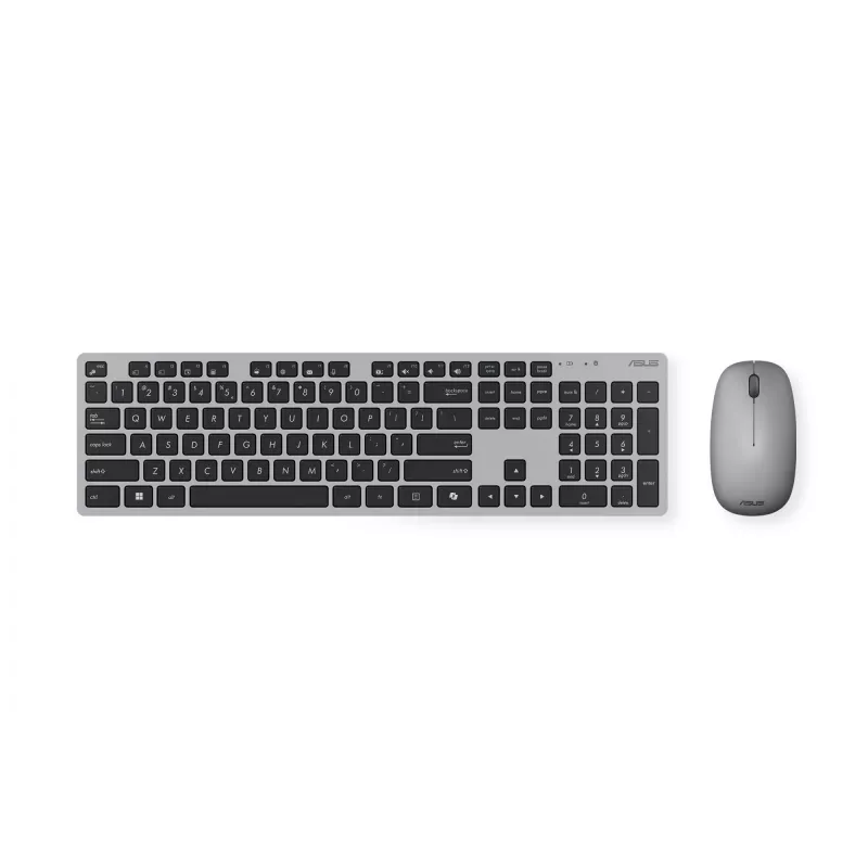 Set tastiera e mouse ASUS W5000 wireless 2,4 GHz layout russo