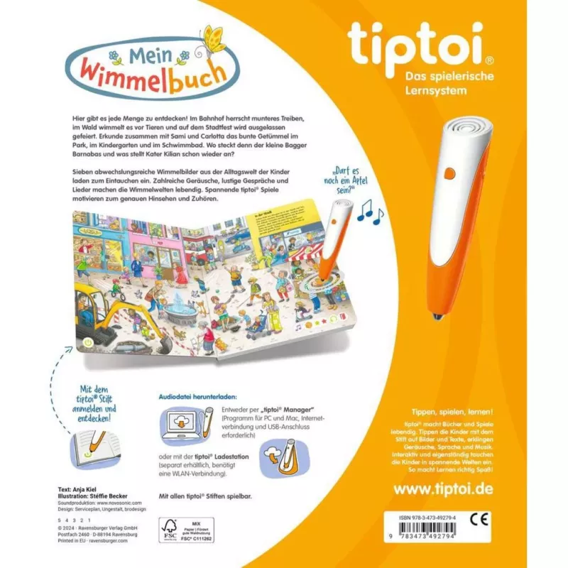 tiptoi Il mio libro delle figure, libro educativo