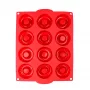 Jata HMOL5213 Savarin stampo in silicone, 12 cavità