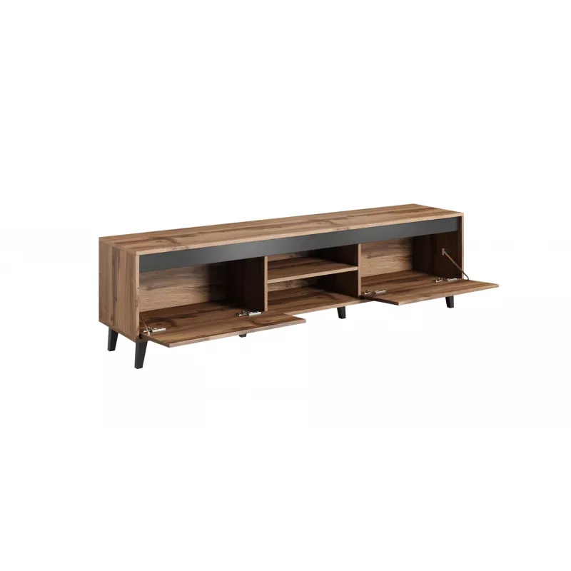 Mobile TV Cama NORD II 170 cm wotan/antracite