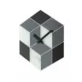 NeXtime orologio 8171 Cubic, 43,5x37 cm, da parete, nero/bianco/grigio